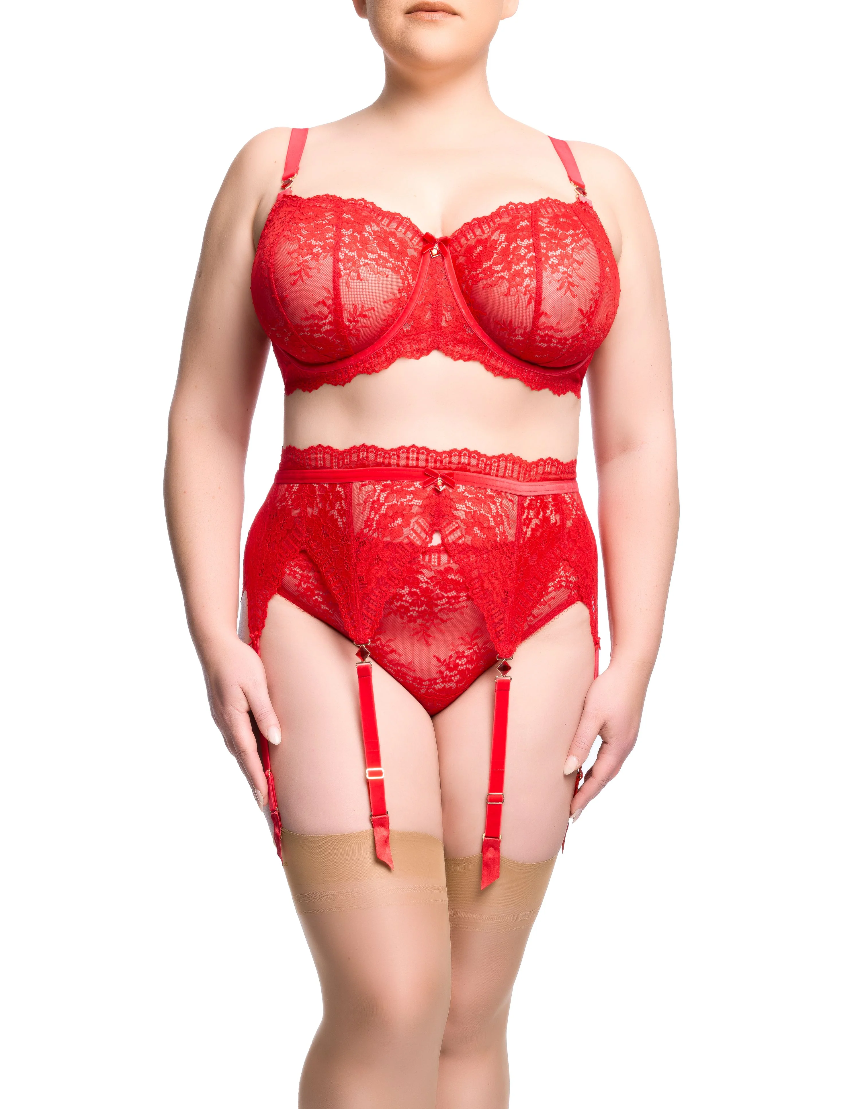 Floradora Curve Bra - Flame - Image 3