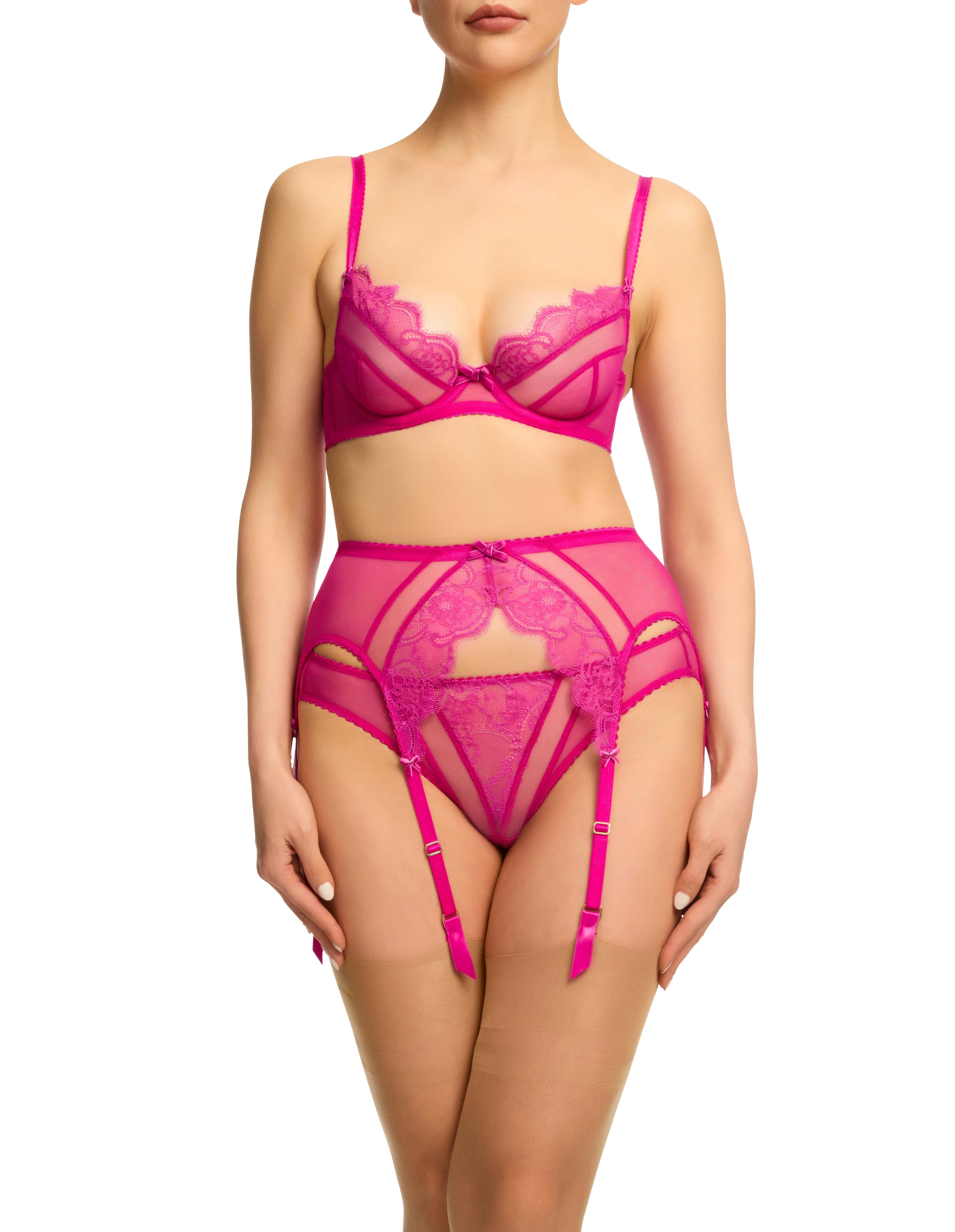 Muse Underwire Bra - Magenta - Image 3